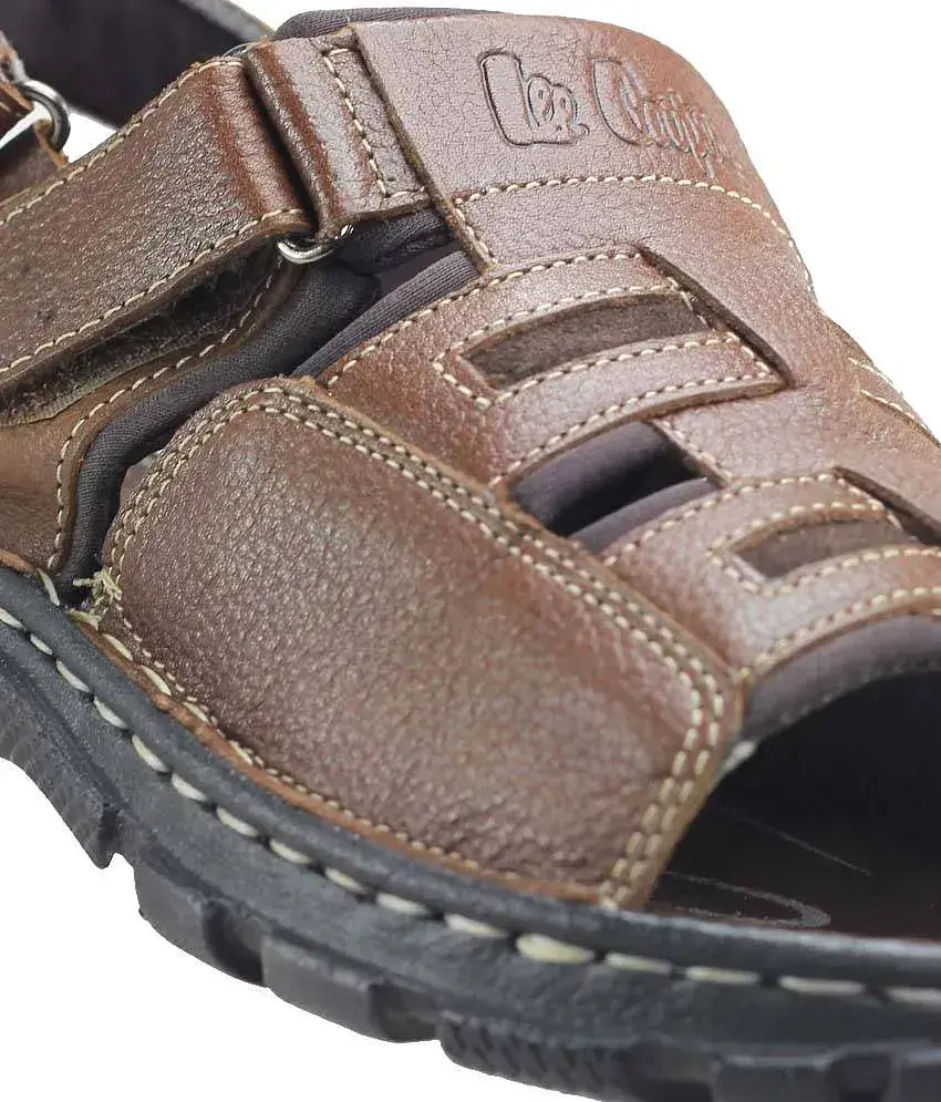 Lee Cooper Brown Men Sandals