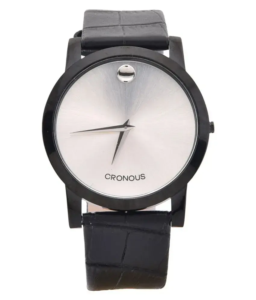 Cronous Black Analog Watch Buy Cronous Black Analog Watch Online at Best Prices in India on Snapdeal