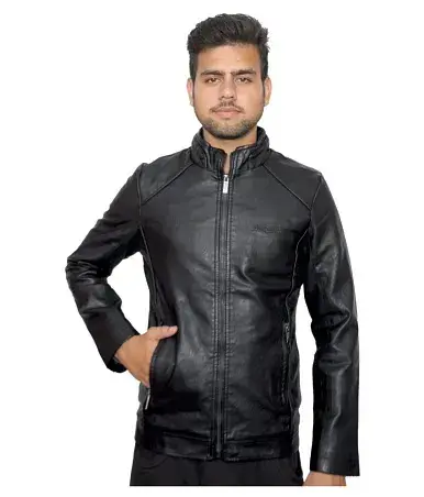 DIRC BENNY Black Leather Jacket Buy DIRC BENNY Black Leather Jacket Online at Best Prices in India on Snapdeal