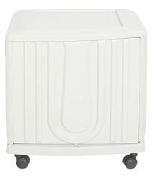 Jindal Single Inverter Tall Tubular Battery Trolley White