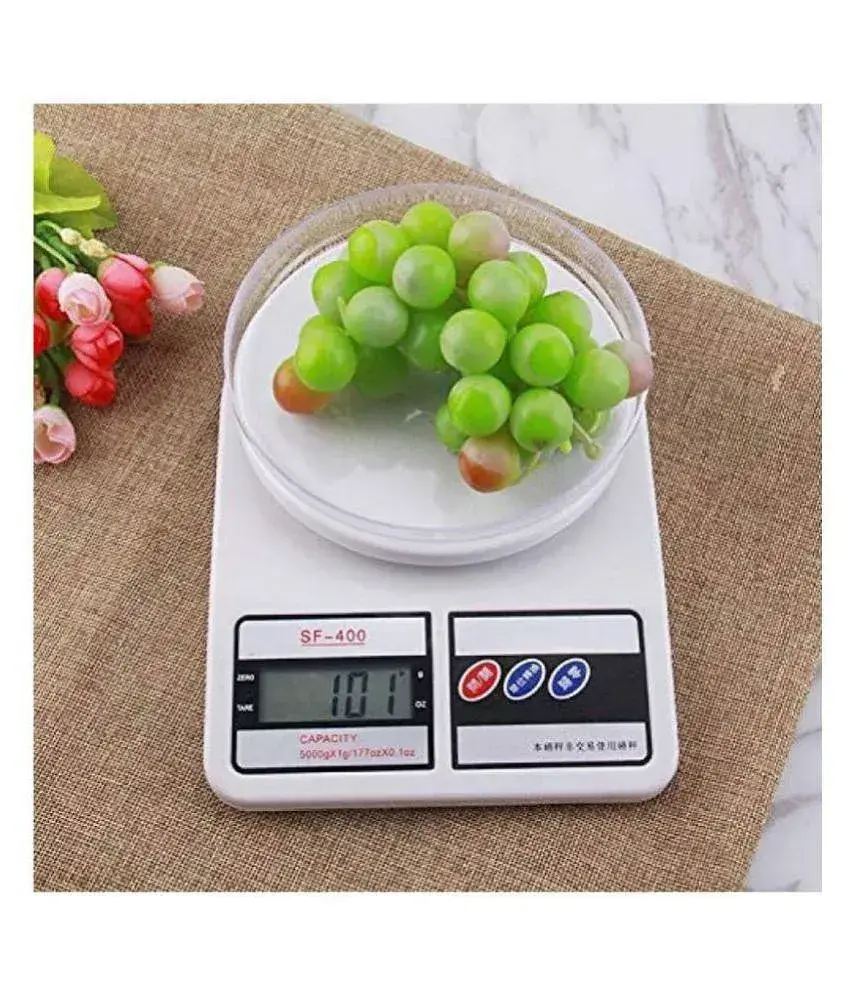 Buy 10 KG Multipurpose Portable Electronic Digital Weighing Scale Weight Machine Digital Kitchen Weighing Scales Weighing Capacity 10 Kg Online at Best Price in India Snapdeal