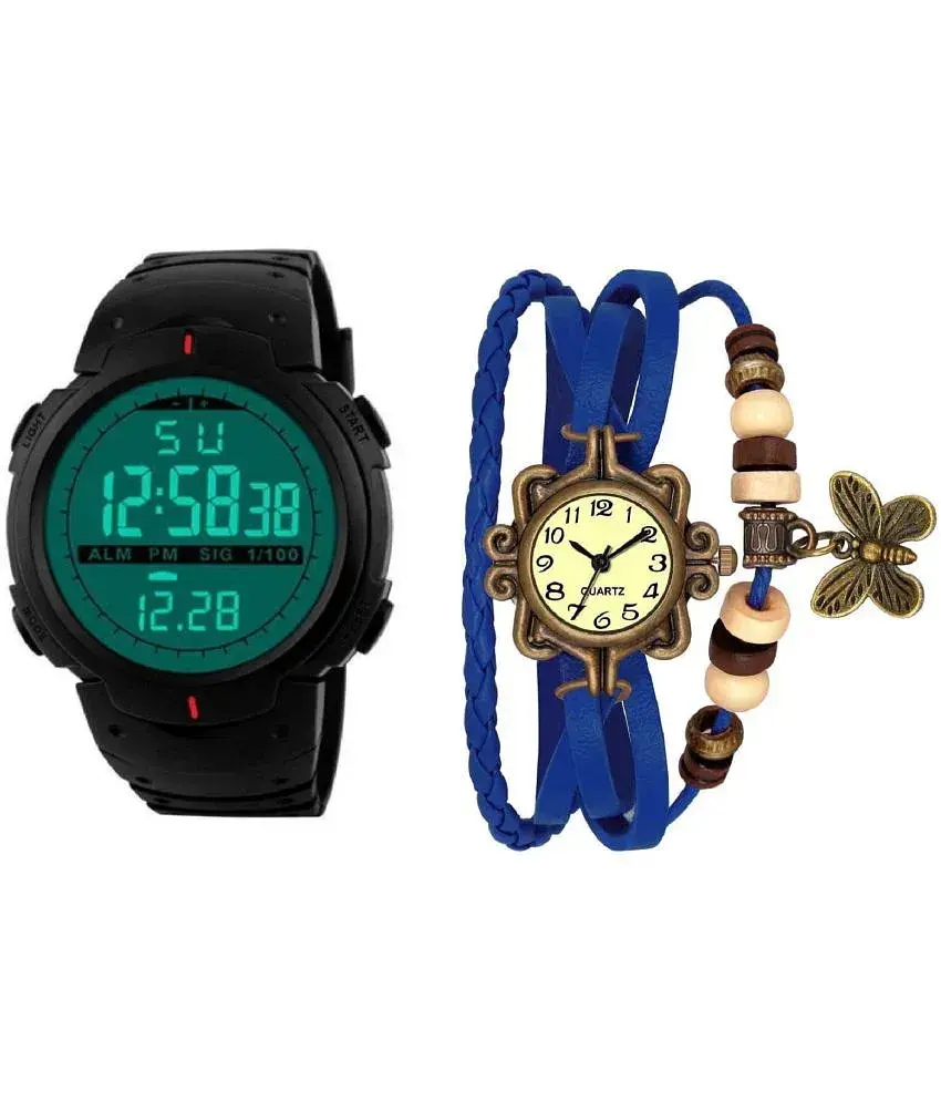 Cosmic Multicolor PU Analog Couple s Watch Buy Cosmic Multicolor PU Analog Couple s Watch Online at Best Prices in India on Snapdeal