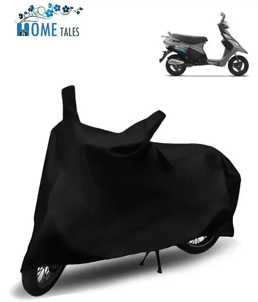 Home Lane Black Bike Body Cover For TVS Scooty Pep Plus Pack Of1 Buy Home Lane Black Bike Body Cover For TVS Scooty Pep Plus Pack Of1 Online at Low