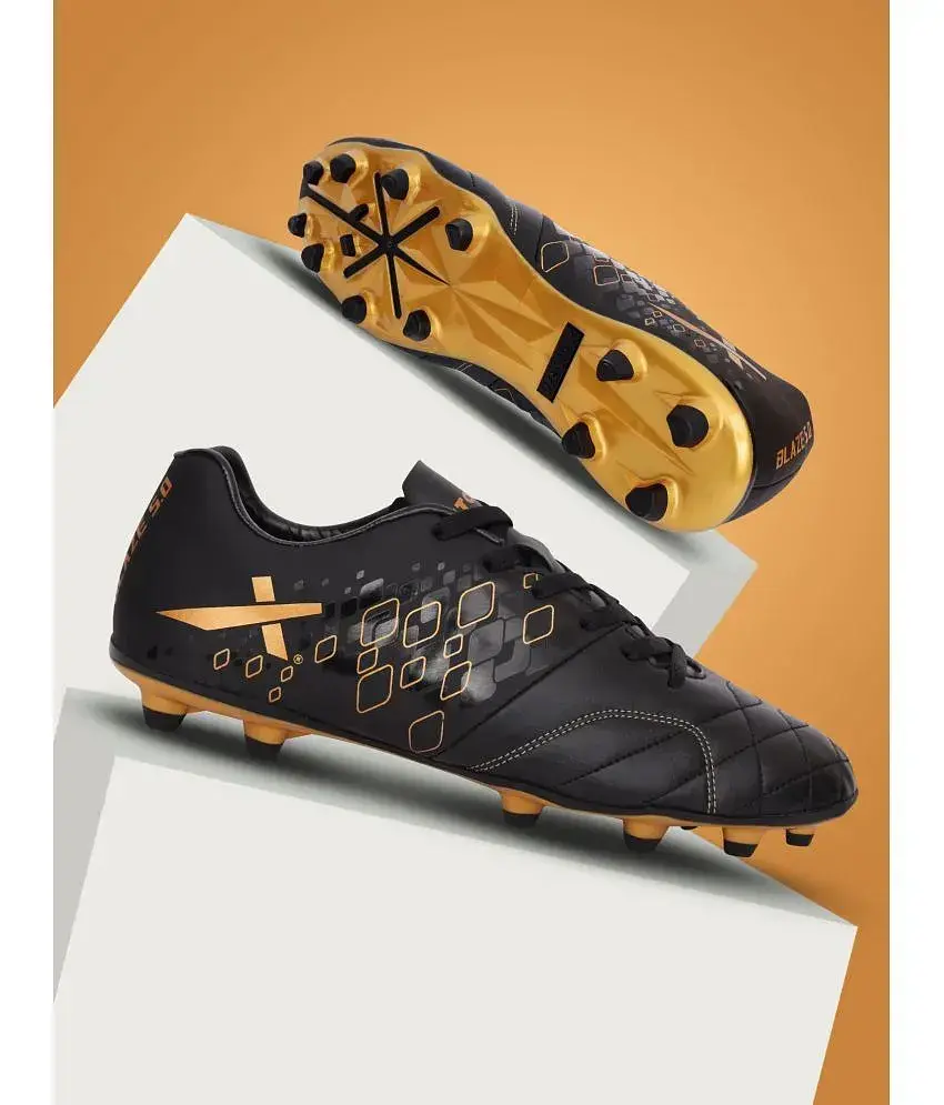 Vector X Blaze 5.0 Black Gold Football Shoes Buy Vector X Blaze 5.0 Black Gold Football Shoes Online at Best Prices in India on Snapdeal