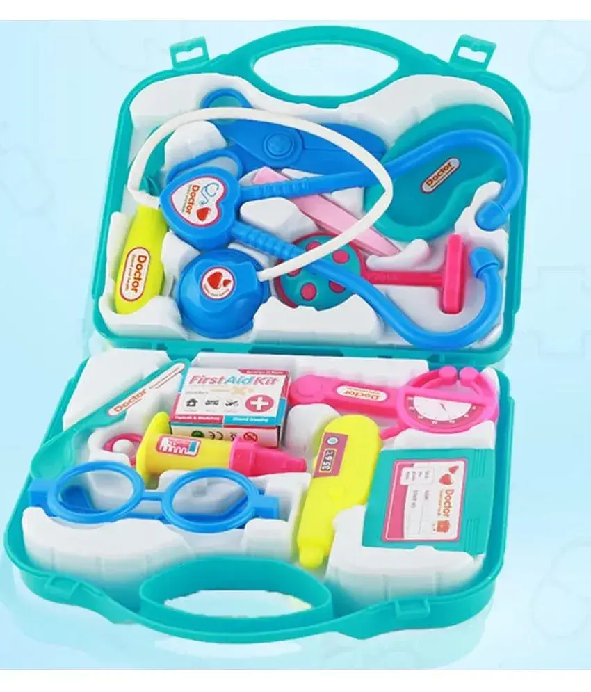 Trolly Doctor set With Light Sound Effects with Suitcase Toy for Child Buy Trolly Doctor set With Light Sound Effects with Suitcase Toy for Child Online at Low Price